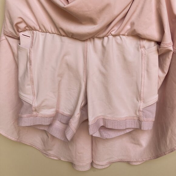 LULULEMON | Court Rival High-Rise Long Pink Skirt Skort Strawberry Milkshake 0 - Picture 4 of 10